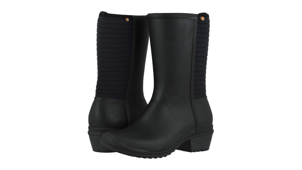 Bogs Vista Tall - Womens, Black, Medium, 6, 72408-001-M- 6