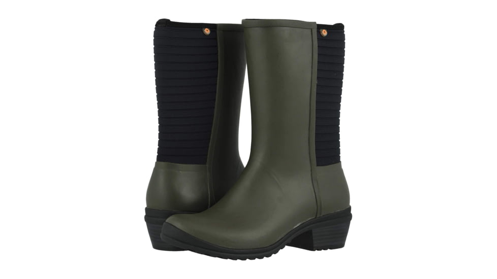 Bogs Vista Tall - Womens, Olive, Medium, 6, 72408-303-M- 6
