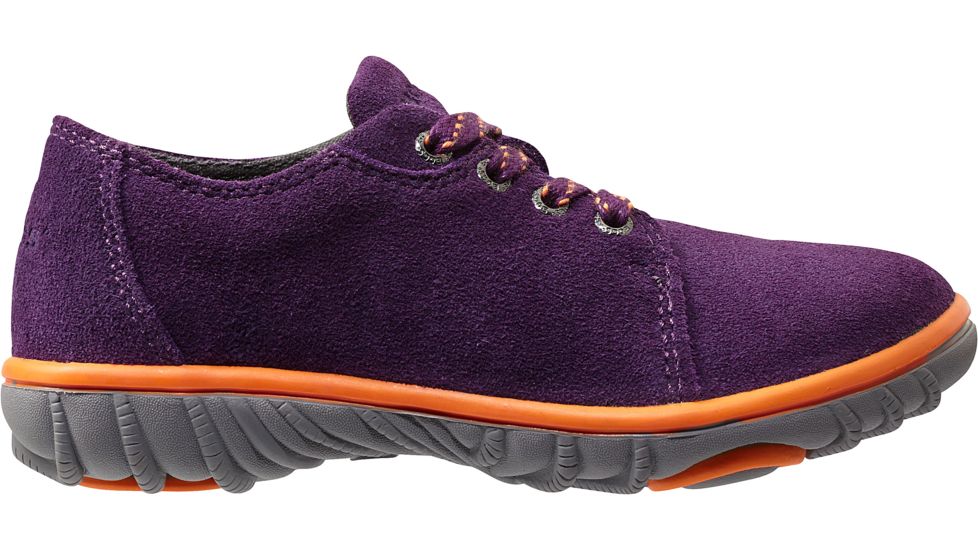 Bogs Wall Ball Lace Casual Shoe - Kid's-Purple-10 Kid