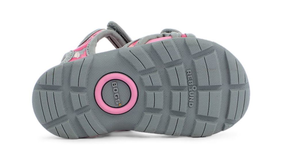 Bogs Whitefish Spring Flower Boot,Pink Multi,Size 4 71915I-690-4