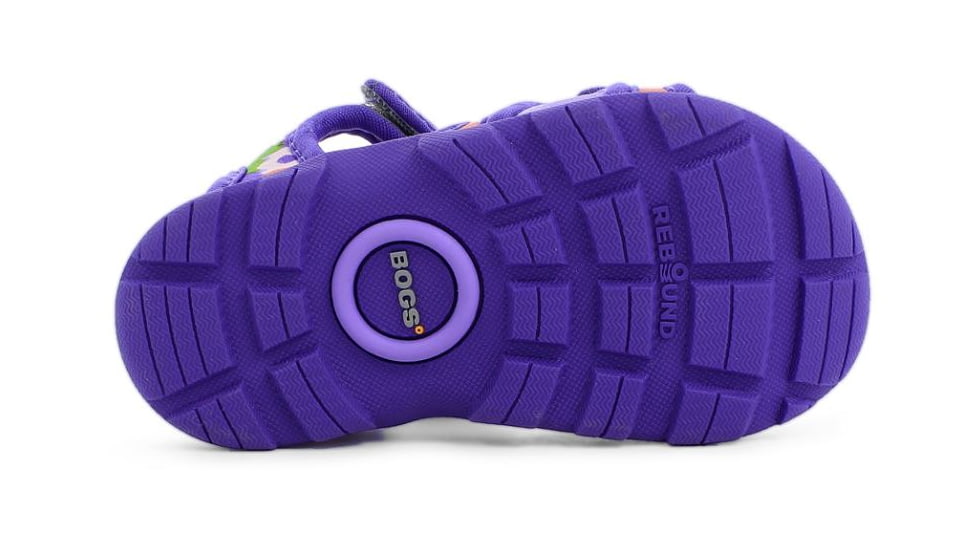 Bogs Whitefish Spring Flower Boot,Violet Multi,Size 4 71915I-546-4