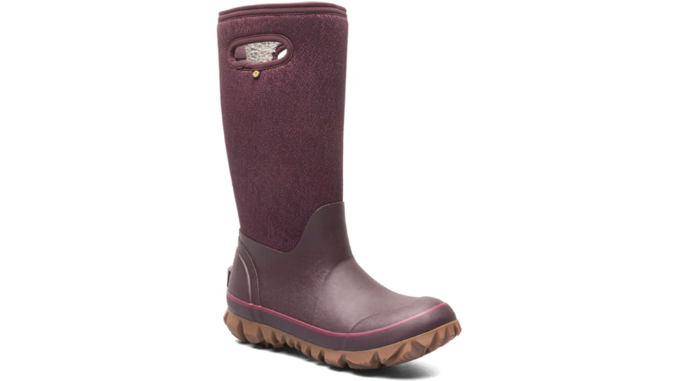 Bogs Whiteout Faded Shoes - Womens, Wine, 9, 72845-609-9
