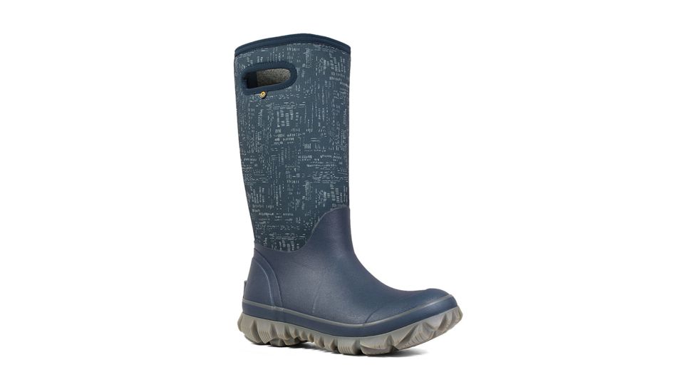 Bogs Whiteout Sparks - Womens, Blue Multi, Medium, 10, 72403-460-M-10