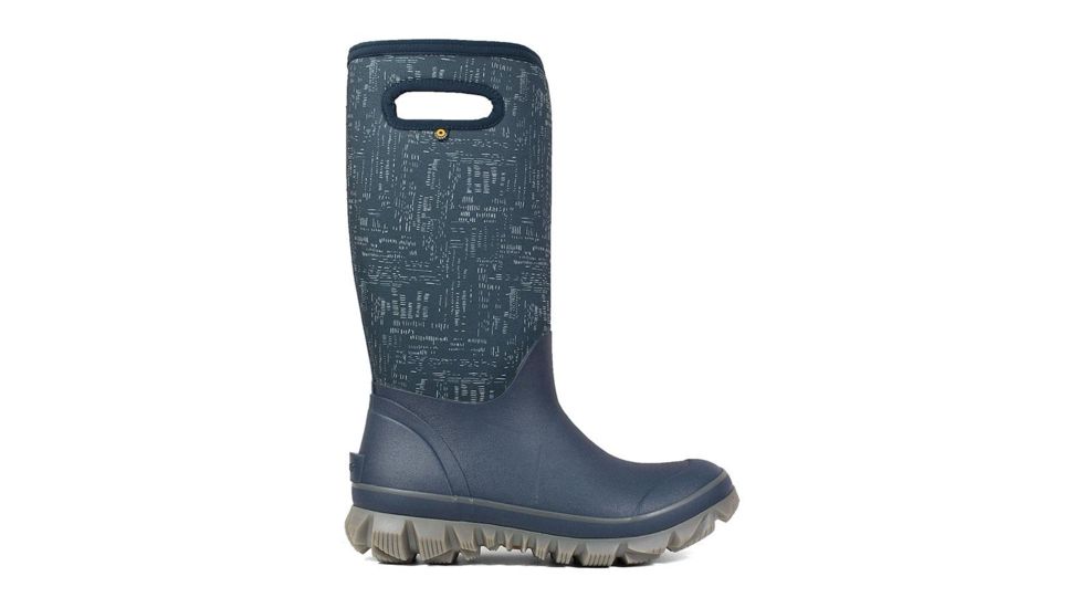 Bogs Whiteout Sparks - Womens, Blue Multi, Medium, 10, 72403-460-M-10