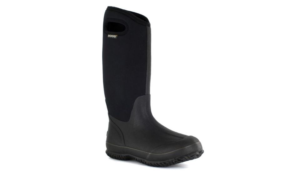 Bogs Womens Classic High Boot,Black,Size 6 60153-001-6