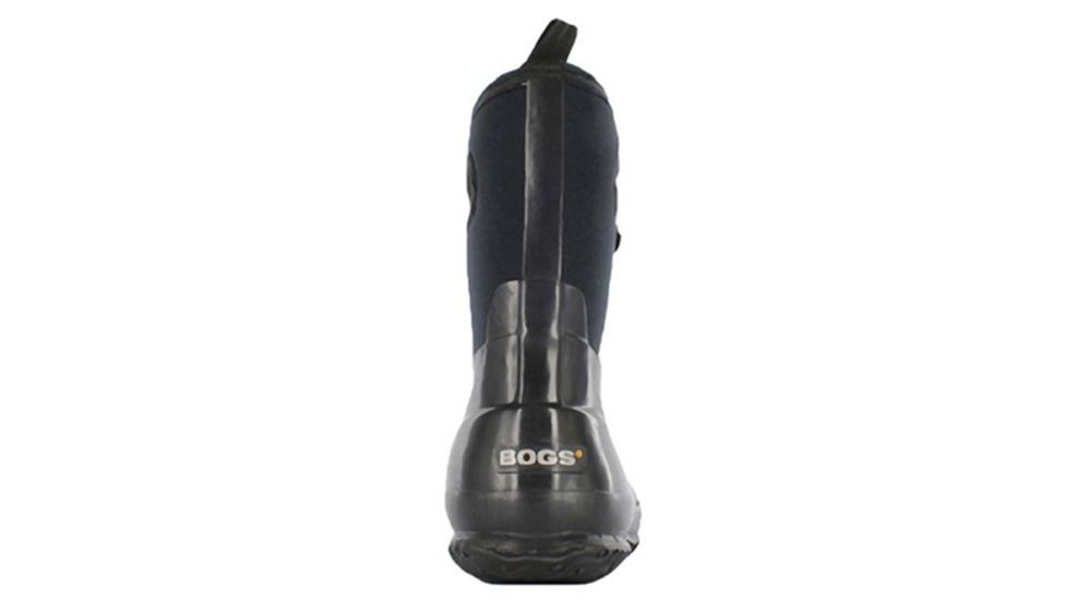 Bogs Womens Classic Mid Shiny Boot,Black Shiny,Size 7 60156-001-7