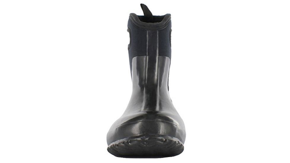 Bogs Womens Classic Mid Shiny Boot,Black Shiny,Size 7 60156-001-7