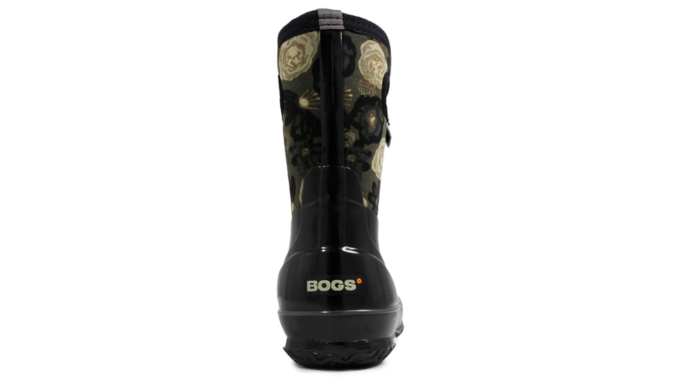 Bogs Womens Classic Watercolor Mid Boot,Black Mulit,Size 6 71788-009-6