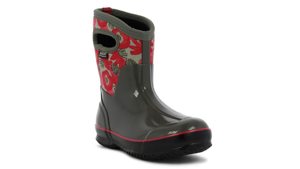 Bogs Womens Classic Watercolor Mid Boot,Gray Multi,Size 6 71788-062-6