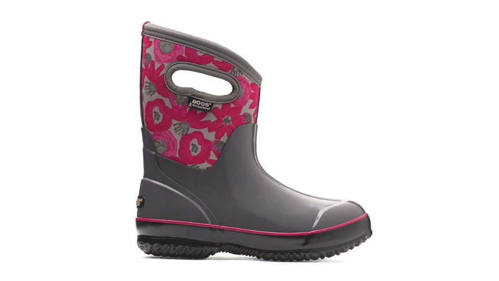Bogs Womens Classic Watercolor Mid Boot,Gray Multi,Size 6 71788-062-6