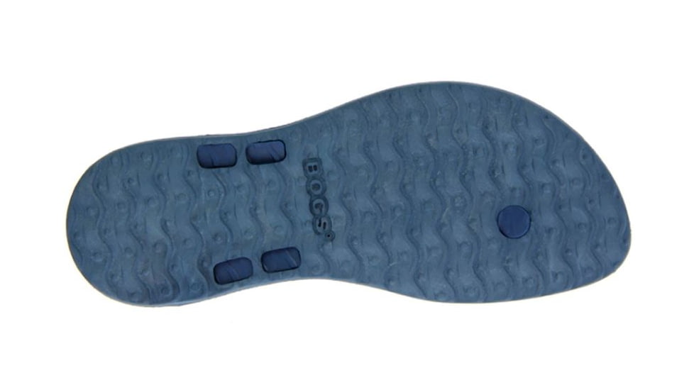 Bogs Womens Hudson Rubber Sandal,Indigo,Size 12 71696-401-12