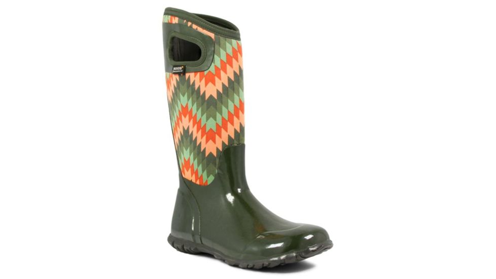 Bogs Womens North Hampton Native Boot,Loden Multi,Size 6 71715-349-6