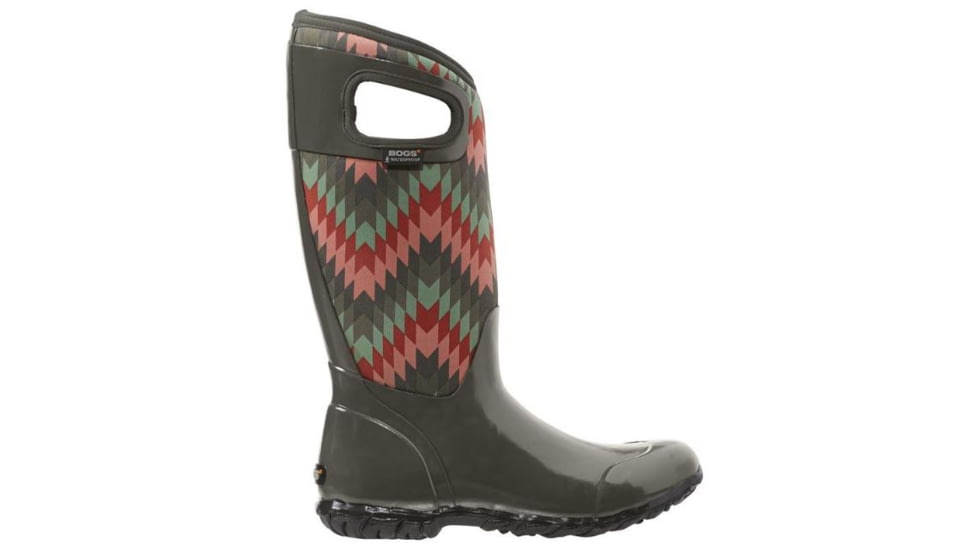 Bogs Womens North Hampton Native Boot,Loden Multi,Size 6 71715-349-6