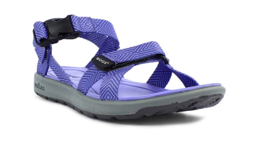 Bogs Womens Rio Diamond Sandal,Lavender Multi,Size 12 71883S-541-12