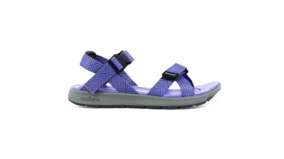 Bogs Womens Rio Diamond Sandal,Lavender Multi,Size 12 71883S-541-12