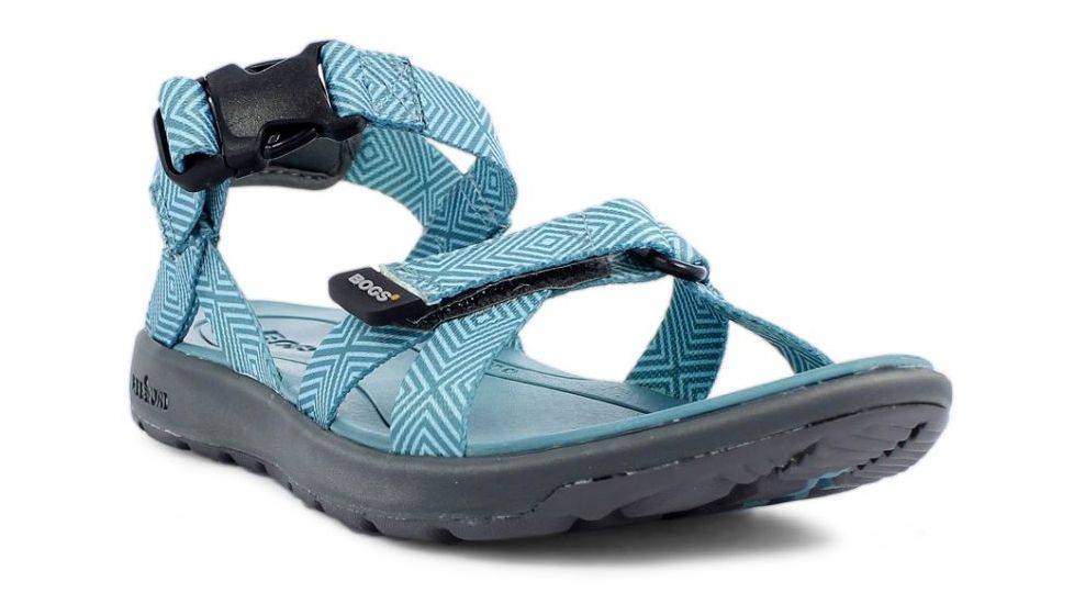 Bogs Womens Rio Diamond Sandal,Turquoise Multi,Size 6 71883S-463-6