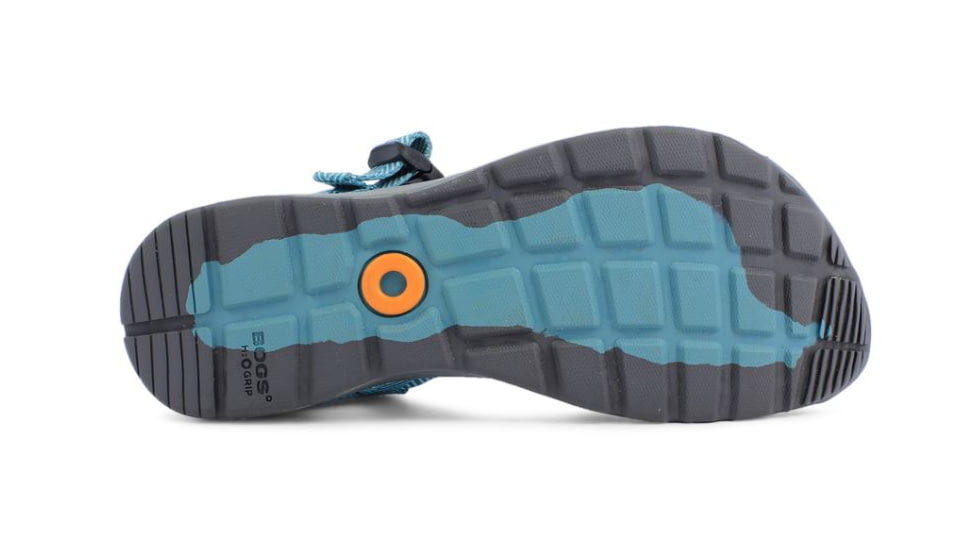 Bogs Womens Rio Diamond Sandal,Turquoise Multi,Size 6 71883S-463-6