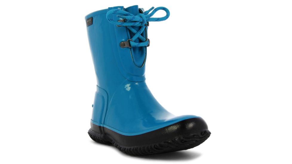Bogs Womens Urban Farmer 2 Eye Solid Boot,Teal,Size 6 71495-444-6