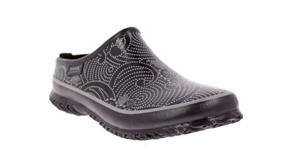 Bogs Womens Urban Farmer Slide Batik Boot,Black,Size 6 71707-001-6