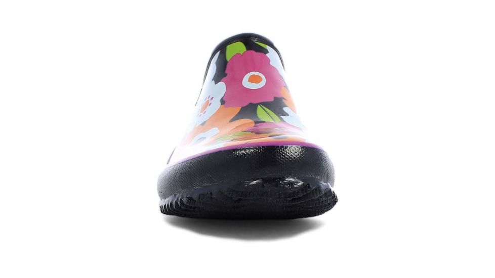 Bogs Womens Urban Farmer Slide Spring Flowers Boot,Black Multi,Size 6 71898-009-6