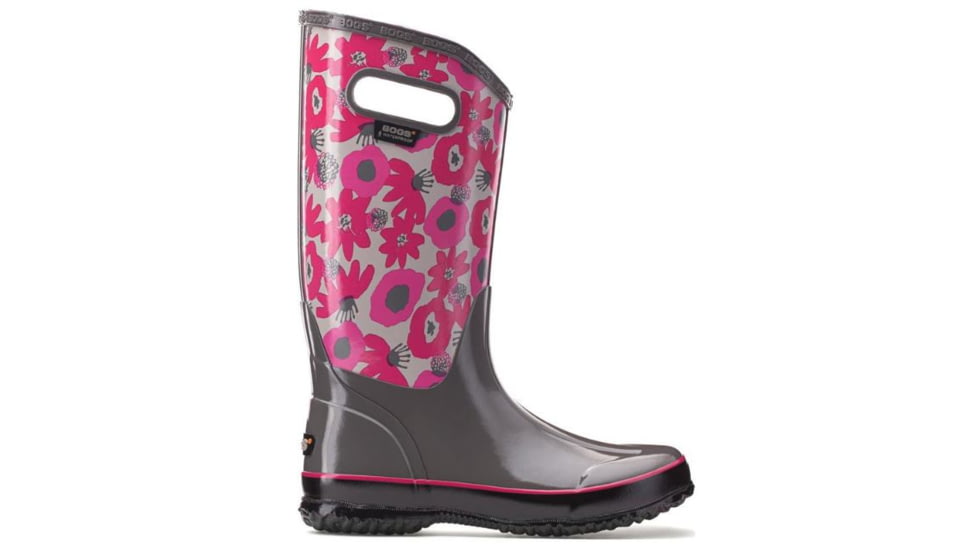 Bogs Womens Watercolor Rain Boot,Gray Multi,Size 6 71783-062-6