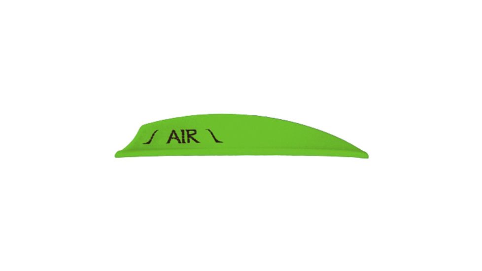 Bohning Air Vanes, Neon Green 2 in. 100 pk. 101027NG2
