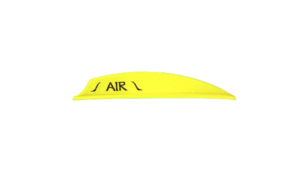 Bohning Air Vanes, Neon Yellow 2 in. 100 pk. 101027NY2