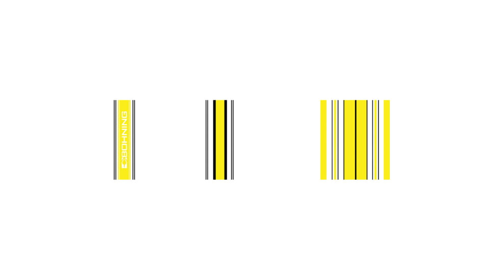 Bohning Arrow Wraps, 7in, 13 Pack, Crested Yellow, 501041CYE