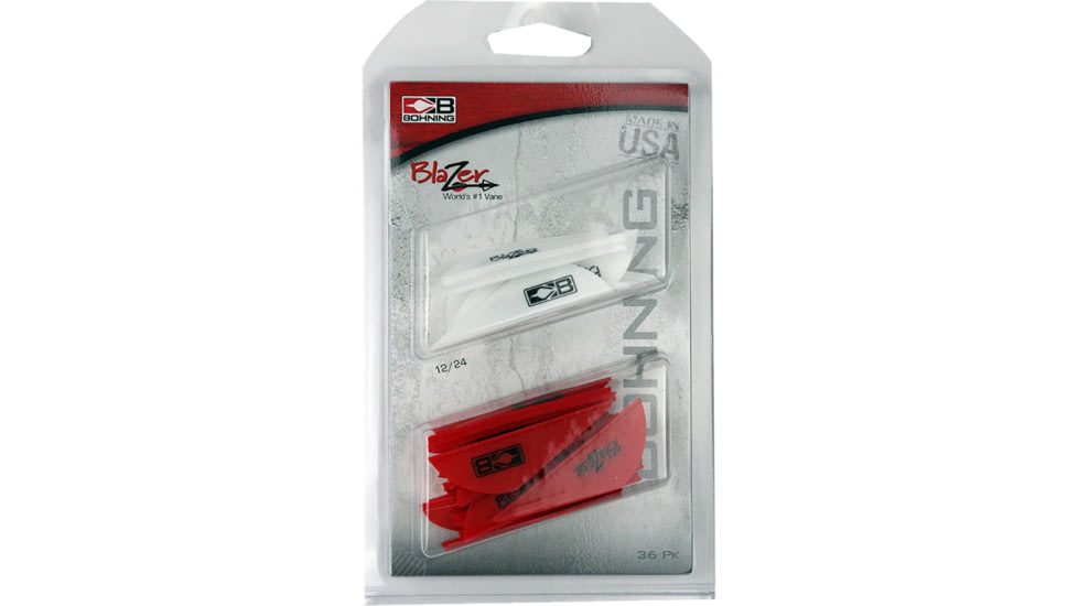 Bohning Blazer Vane Combo 1402693, White/Red, 101050WH/RD