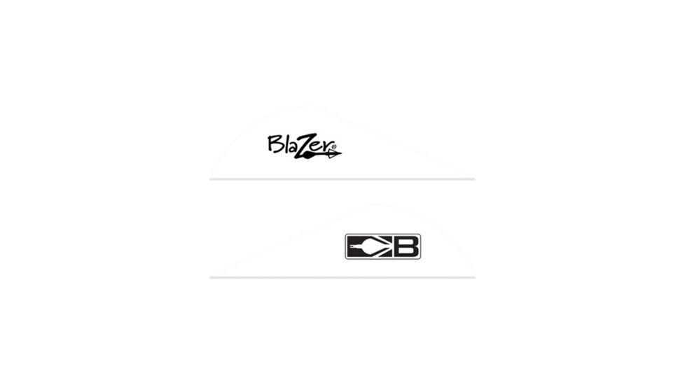 Bohning Blazer Vanes 2'' Solid White 36pk