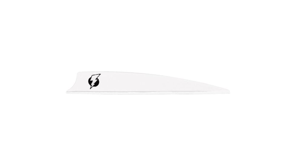 Bohning Bolt Vanes, White 3.5 in. 100 pk. 101034WH35