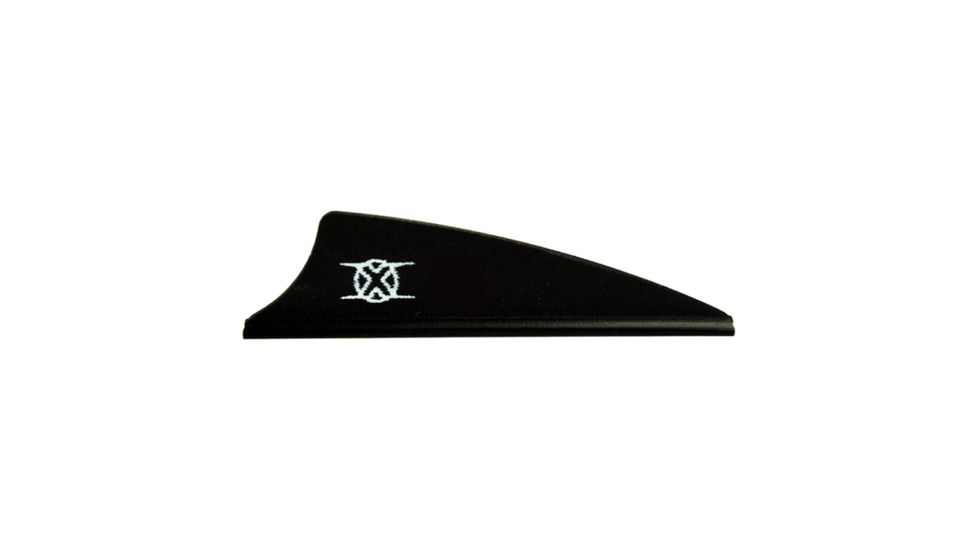 Bohning Shield Cut X Vanes, Black 1.75 in. 100 pk. 10772BK175