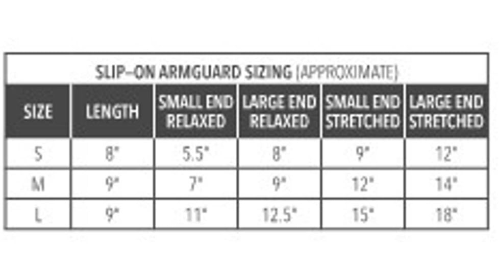 Bohning Slip-On Armguard 1401747, Blue, Small, 801009BLSM