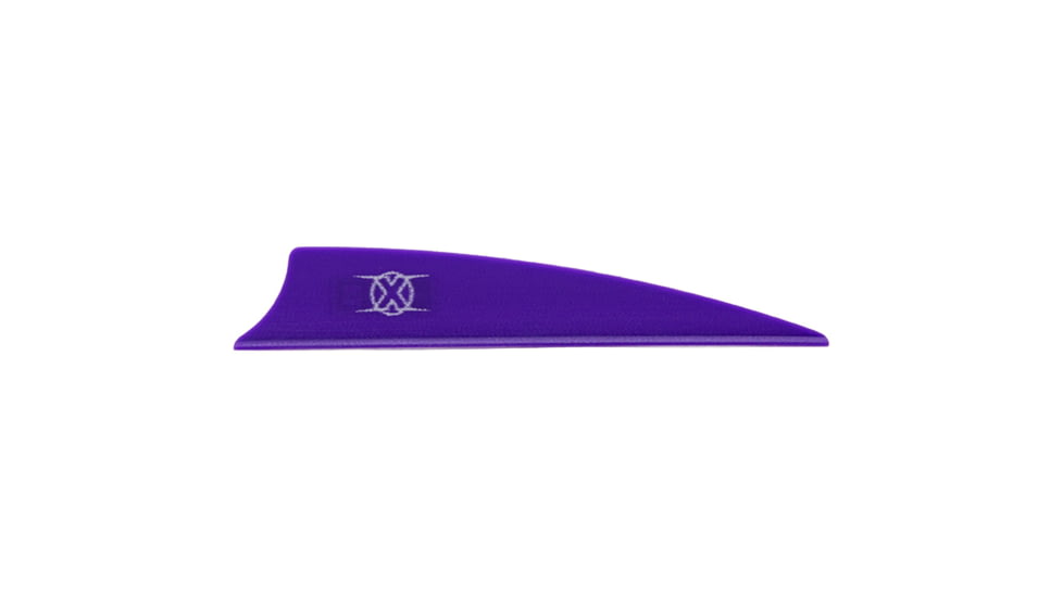 Bohning X Vanes Shield Cut 3 in, Purple, 36 pk, 1006708
