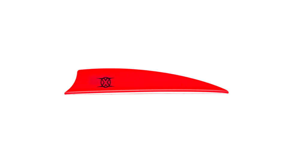 Bohning X Vanes Shield Cut 3 in, Red, 36 pk, 1006709