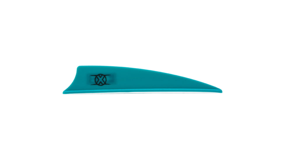 Bohning X Vanes Shield Cut 3 in, Teal, 36 pk, 1006711