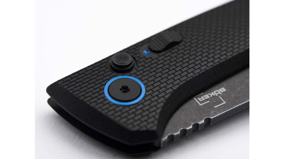 Boker 01Bo921 Frnd 3.35 Plain D2 Steel Blade Grivory Handle