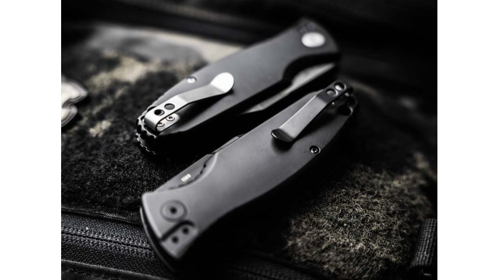 Boker 01Kals136 Kalashnikov 3.35 Clip Point Plain Black D2 Steel Blade Black/Gray Aluminum Handle