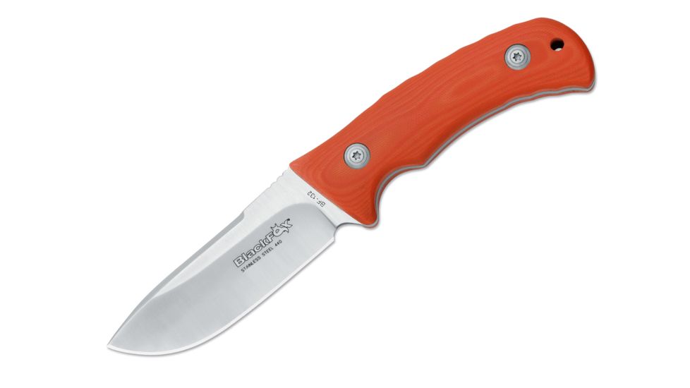 Boker Bf-132 Black Fox Outdoor Fixed Blade Knife, 3.9in, 440A, G10, Nylon, Orange, BF-132