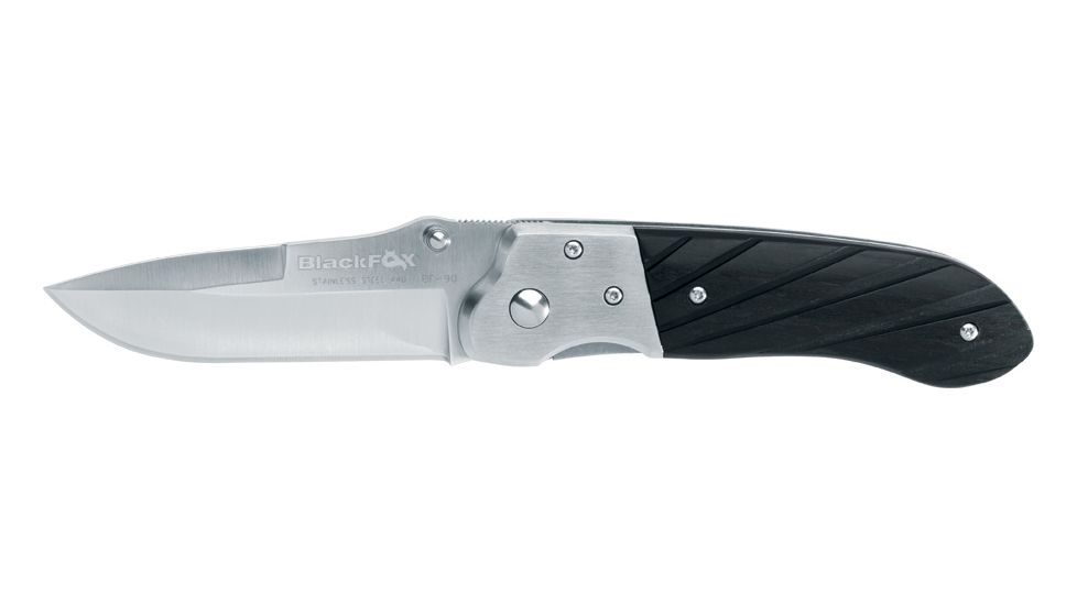 Boker Blackfox Pocket Collection Folding Knife, 3.1in, 440A, Black, BF-90