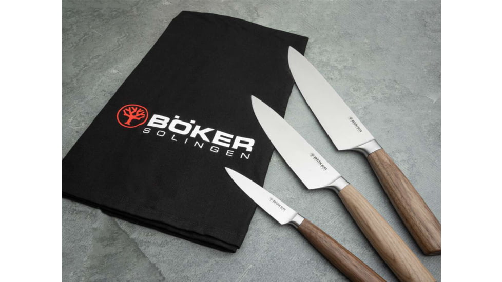 Boker Boker Core 3-pc Set W/ Towel - 130791SET