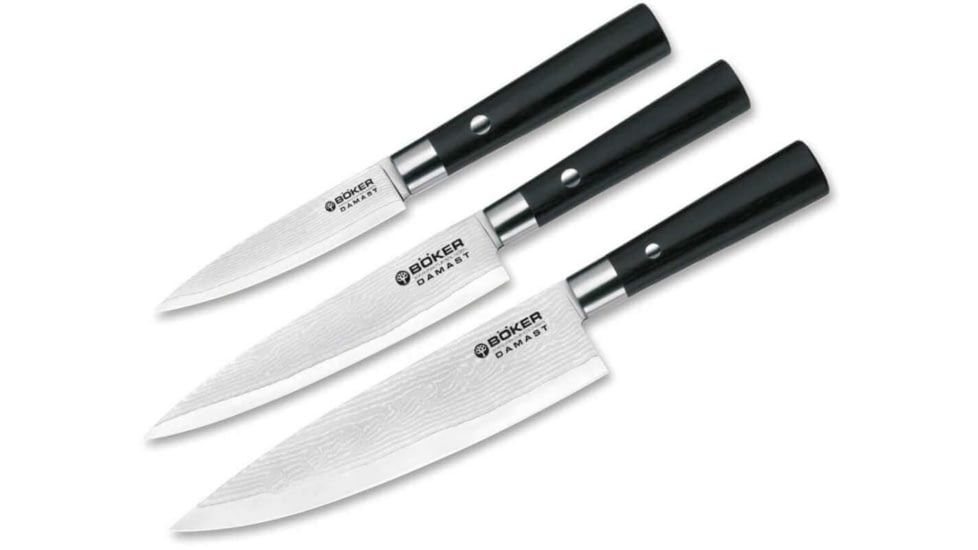Boker Boker Damast Black 3-pc Set - 130420SET