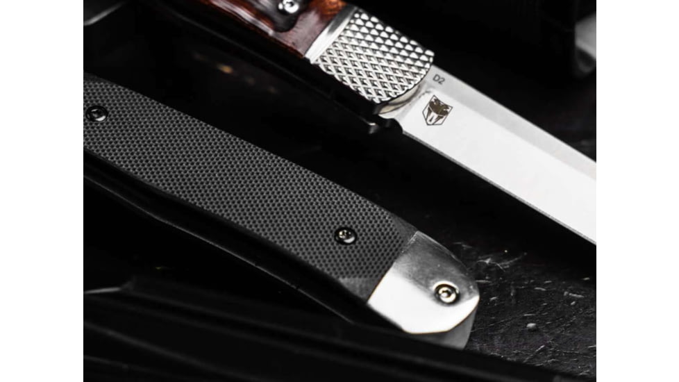 Boker Hidden Release Trapper Appaloosa Bone