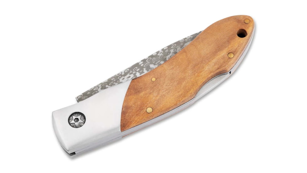 Boker Caveman Damascus Lockback