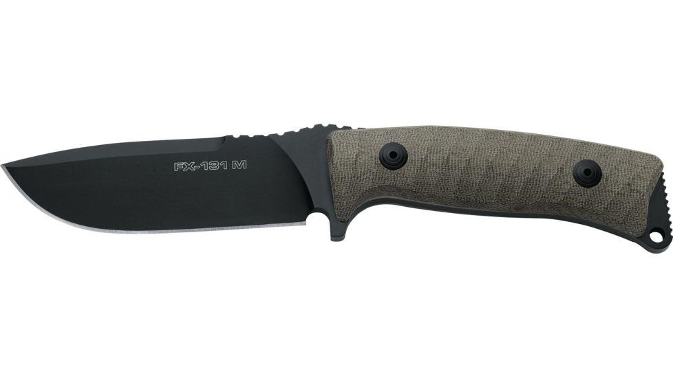 Boker Fx-131Mgt Fox Pro Hunter Fixed Blade Knife, 4.4in, N690, Micarta, Green, FX-131MGT