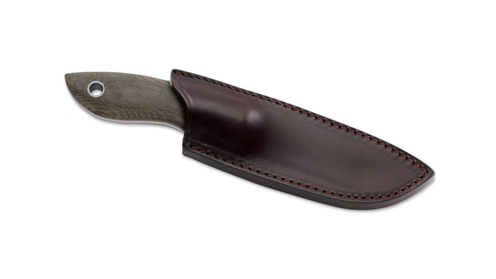 Boker Fx-511 Fox Njall Fixed Blade Knife, 4.5in, N690, Micarta, Uncoated, Green, FX-511