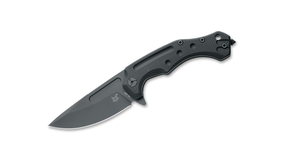 Boker Fx-520 Desert Fox G-10 Pocket Knife, 3.7in, Black, FX-520