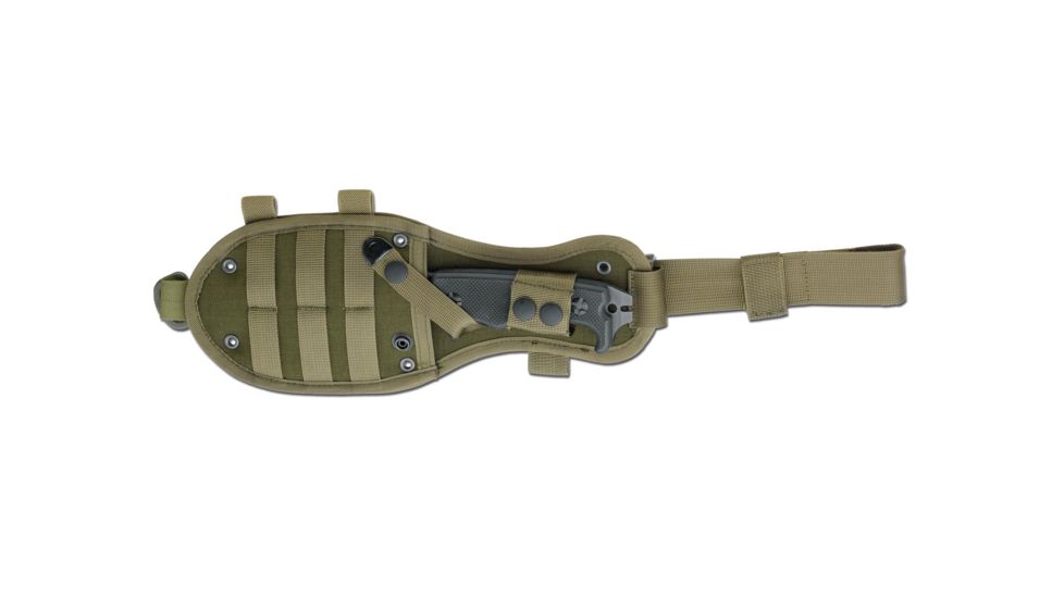 Boker Heli Crew Survival Fixed Blade Knife, 5.9in, N690, G10, Black, FX-AVES12