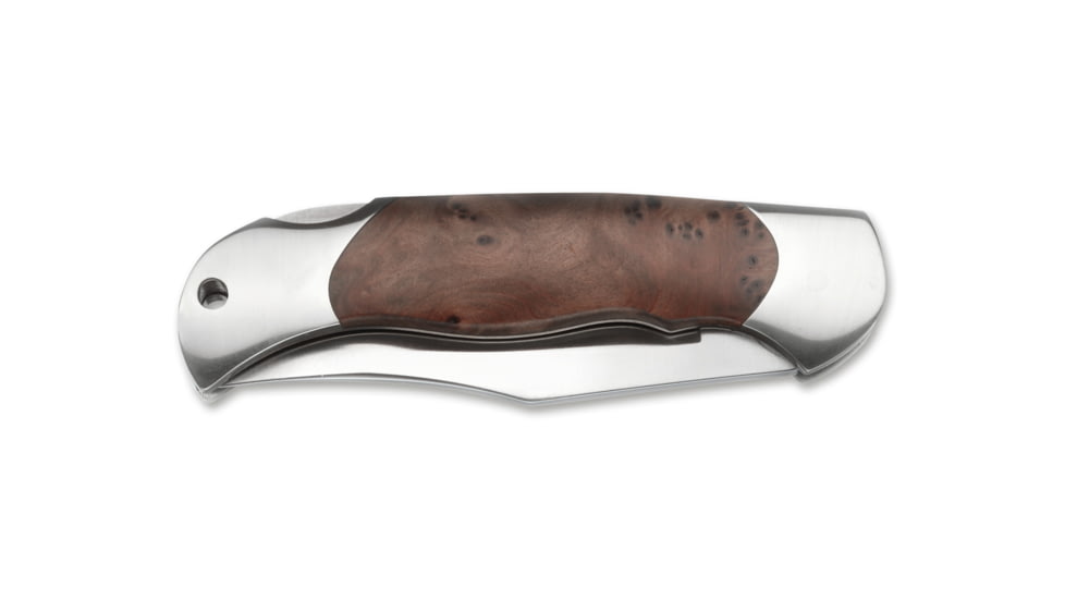 Boker Junior Scout Folding Knife, 2.8in, N690, Thuja, Wood, Brown, 111920