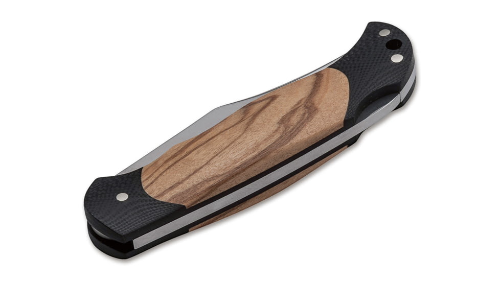 Boker Junior Scout Lightweight Folding Knife, 2.8in, Olive Wood, Brown, 111975